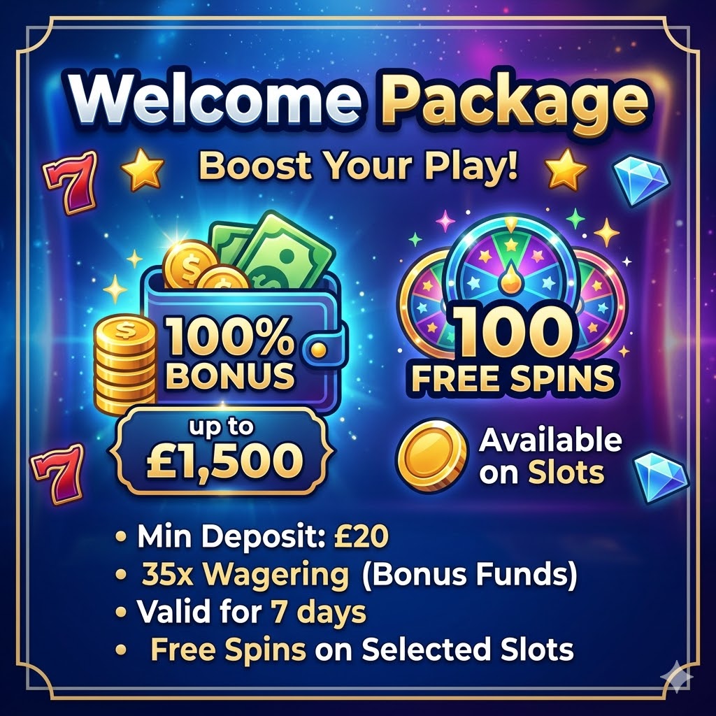 Welcome package promotion at Britsino